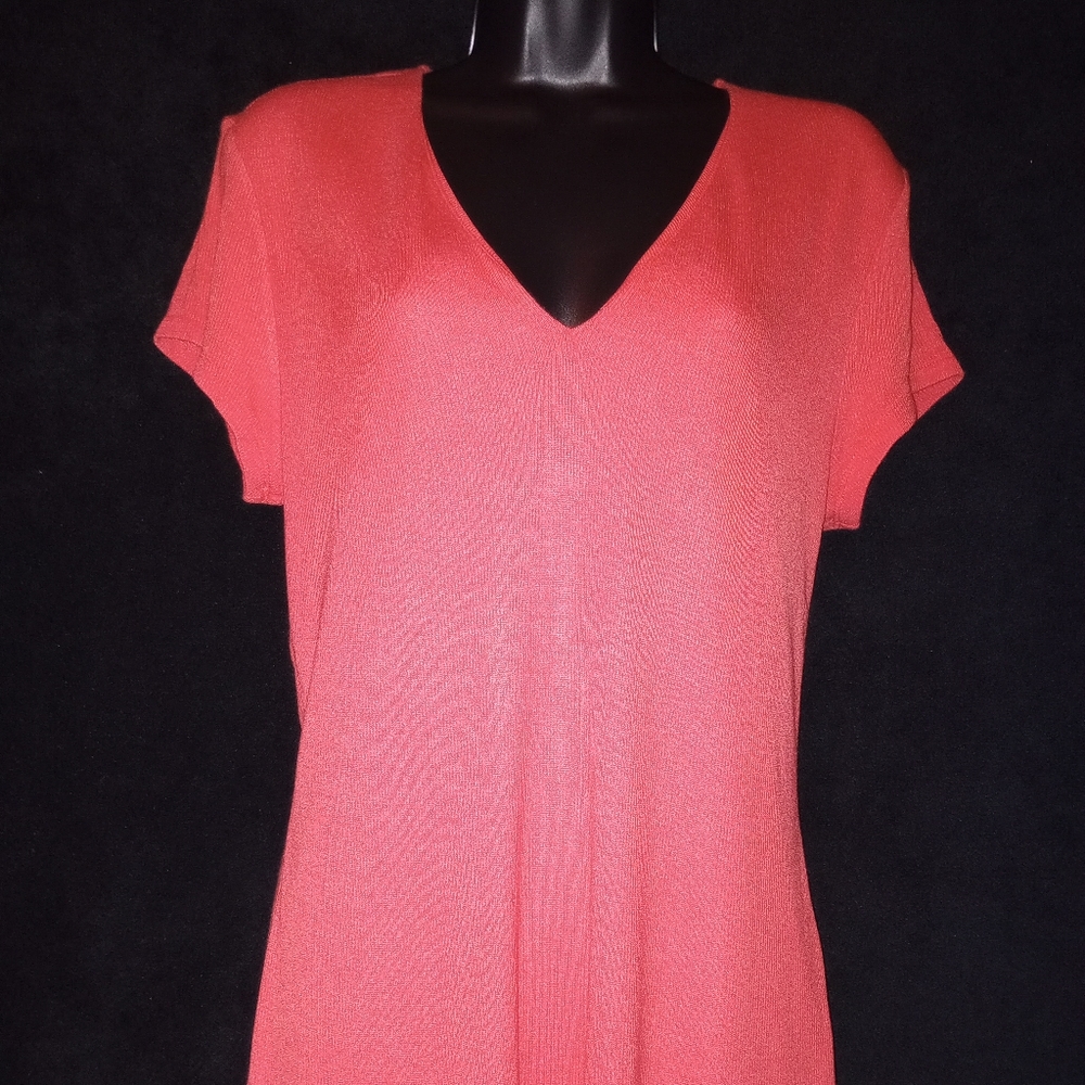 I.N.C International Concepts Ribbed V-Neck Top